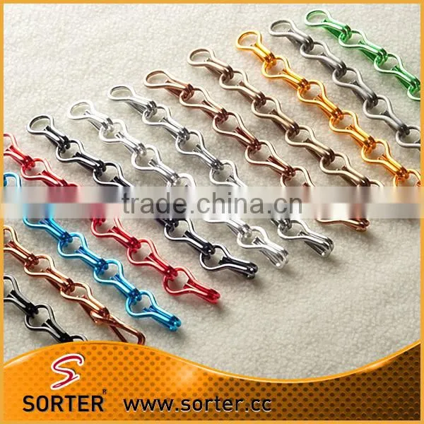 customized double loop jack chain