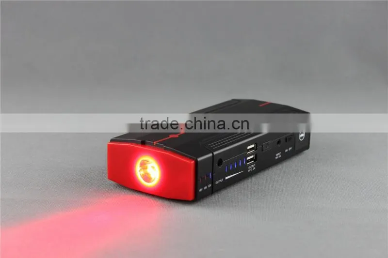 Manufacturer high power 13800mAh (51WH) car multi-functional jump starter