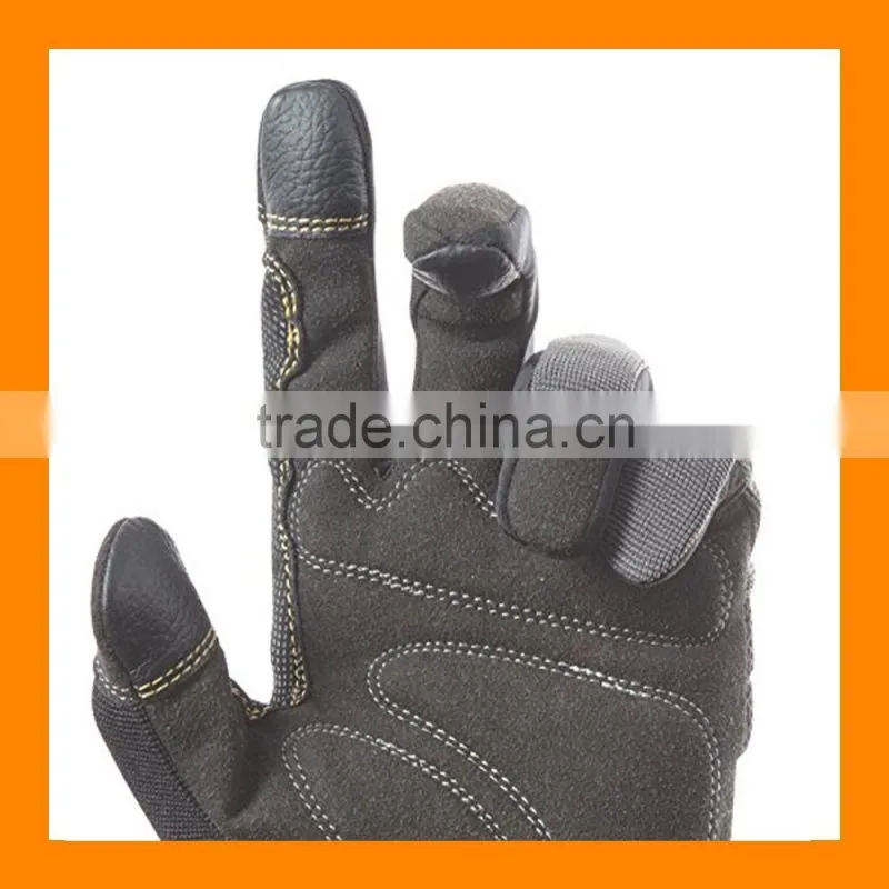 Best Price Custom Leathercraft Workright Handyman Flex Grip Work Gloves Industrial Safety Hand Mechanic Glove