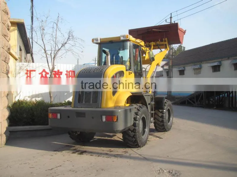 HZM 2ton backhoe loader with ce