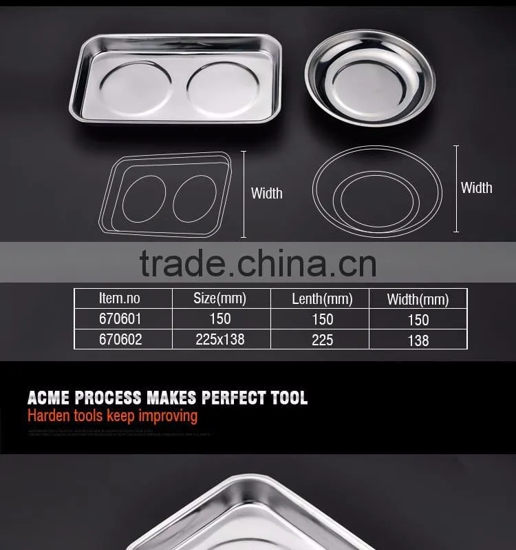 Stainless Steel Professional Magnetic Tray