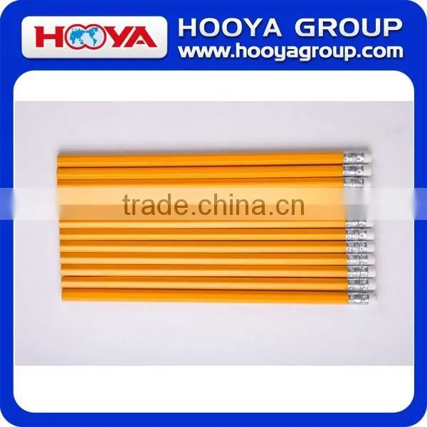 OAKRIDGE 7" length Hexagonal lead2.0 HB Pencil with Eraser in color Box of 12 pack