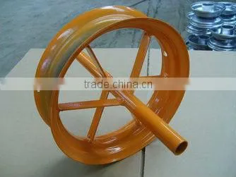 14"x3.50-8 spoke type wheel barrow wheel