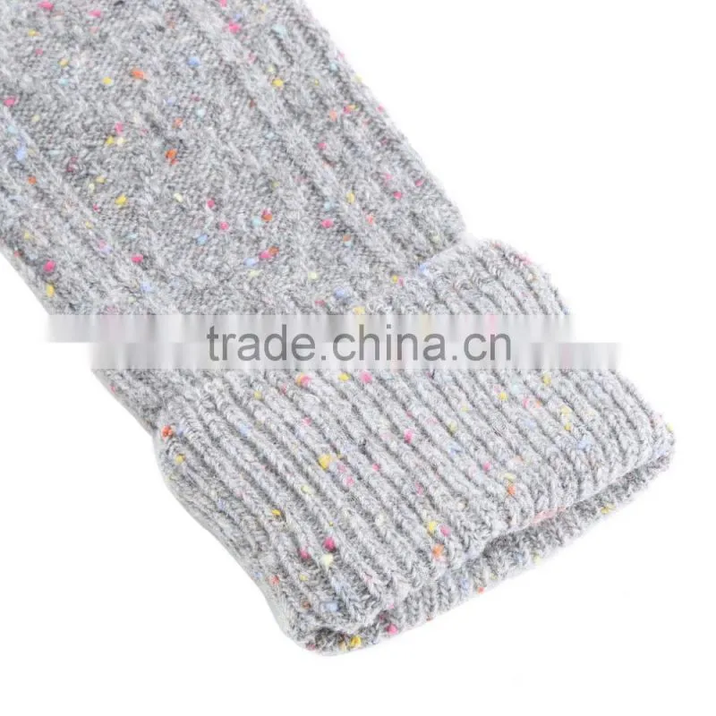 Fashion Sex sock Sexy Women Lace Boot Socks for Women Warm Women's Dot Wool Blend Long Knee High Winter Boot Socks New