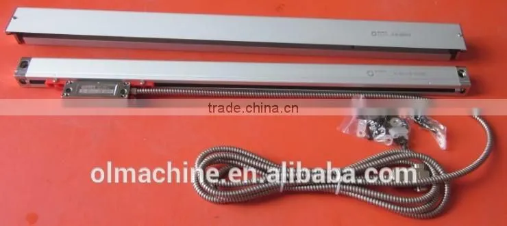Optical Linear Scale (Linear encoder) for lathe, milling, drilling and boring machine, with length 70-3000mm, and 3000-10000mm