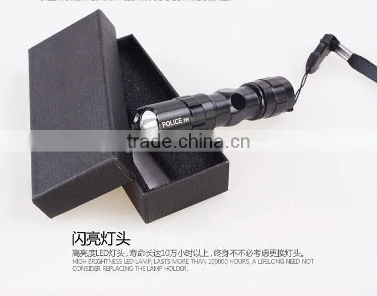 Promotion 90% off: Mini LED Flashlight 3 Modes Zoomable LED Light lanterna strong lumen penlight
