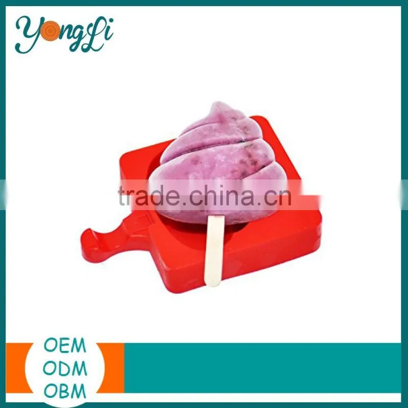 Wholesale BPA Free FDA Approved Food Grade Non Stick Mold Maker Flexible Various Color Silicone Ice Stick