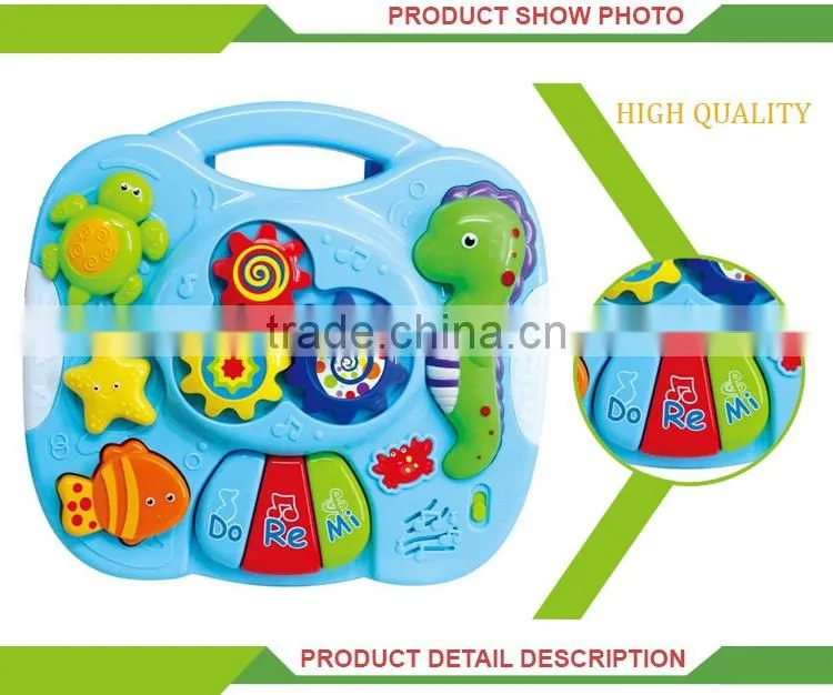 Most popular plastic cartoon electric learning musical inserts for toys