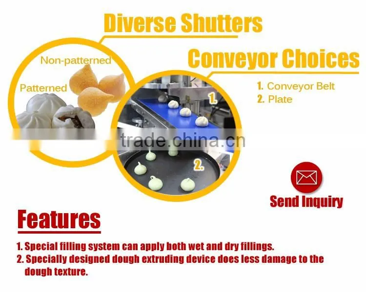 Anko Small Scale Making Filling Frozen Coxinha Making Machine