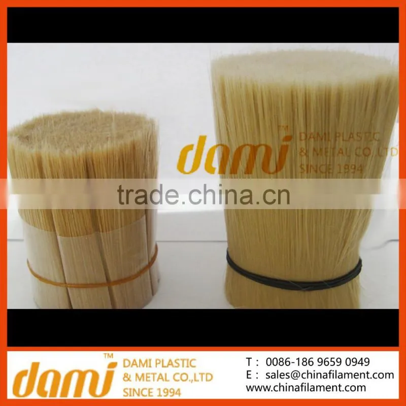 PBT,PET HOLLOW AND TAPERED FILAMENTS,ONE SIDE TIPPED AND FLAGGED FILAMENTS