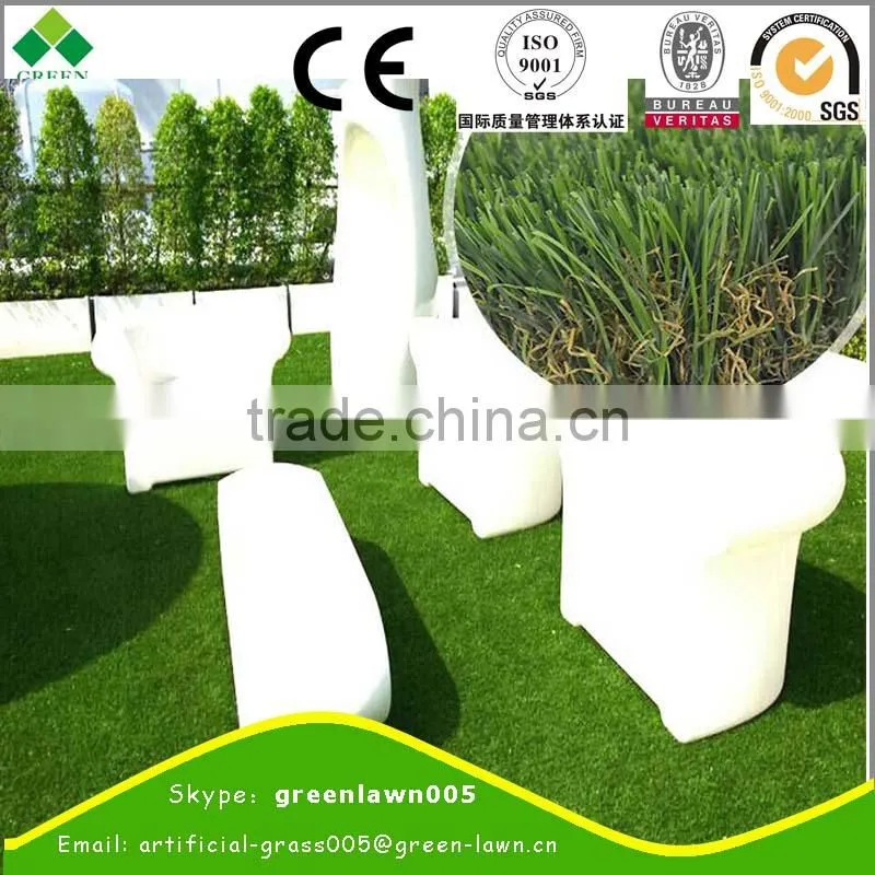 lead free artificial grass for garden turf, synthetic grass for garden