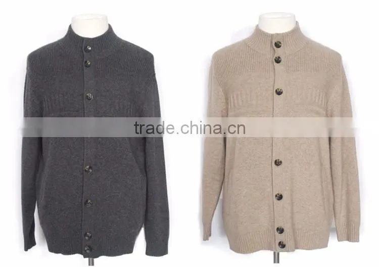 Hot selling products 2016 winter men cardigan sweater