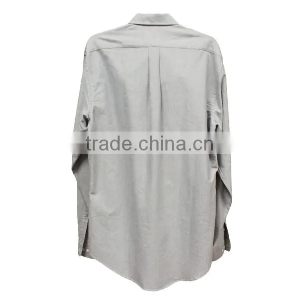men's fashion design long sleeve casual wear pointed collar loose-fitting solid color men's fashion shirts