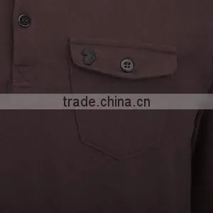 men's polo collar long sleeve tees sport polo t shirt for men