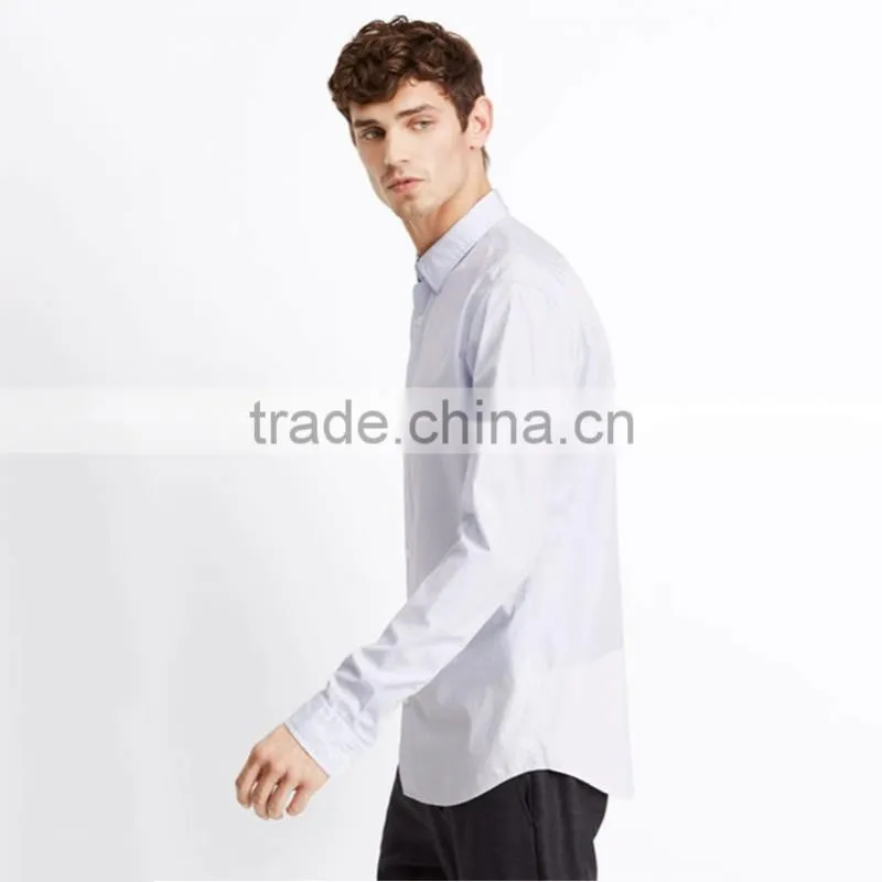 OEM manufacturer 100%polyester woven casual shirts for men italian