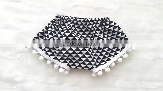 Plain weave cotton bloomer lace frontals ruffle diaper cover newborn to 24 month baby wear