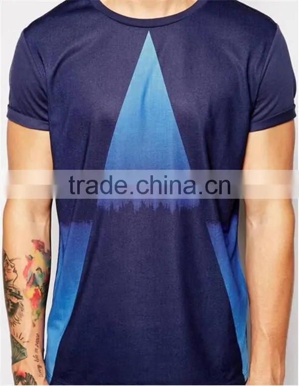 China Manufacturer 100 polyester sublimation t shirt