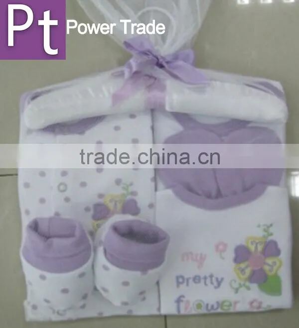 new born baby 6pcs set/ baby clothing gift set box ningbo