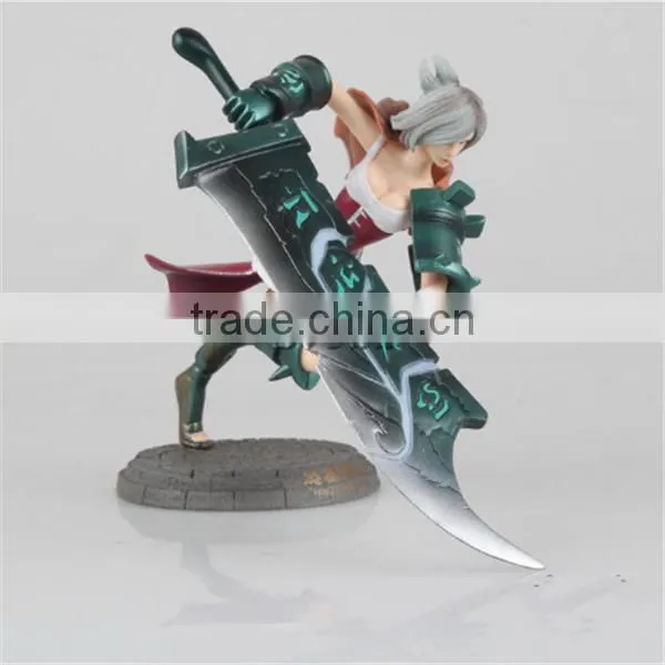 Popular League of Legends PVC action figure toy LOL RUIWEN Statues Game doll Toys Wholesale League of Legends RUIWEN figure