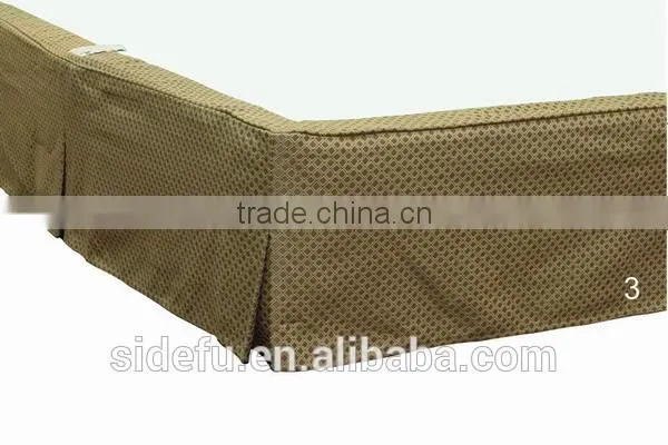 2017 Wholesale Customized High Quality 5 Star Hotel Jacquard Bed Skirt