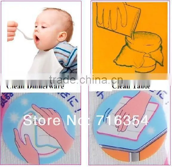 100% Natural Cotton Gauze Towel Kitchen Cleaning Cloth 30cm x 30cm 27g