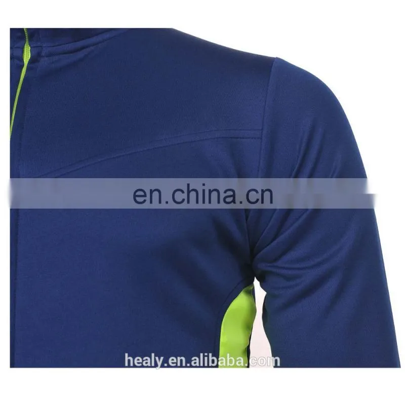 2017 NEW Polycotton Running Slim Fit Men Sports Tracksuit