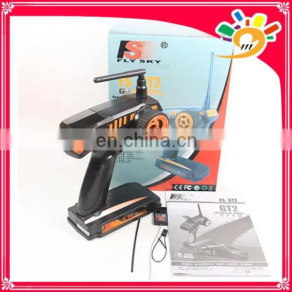 Flysky FS-T2A 2.4GHz 2CH Transmitt Receiver Set for rc plane