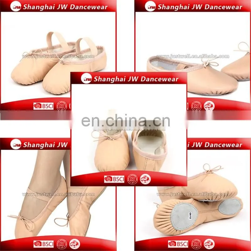 Canvas Ballet Slipper pink ballet soft dace shoe for kids and women