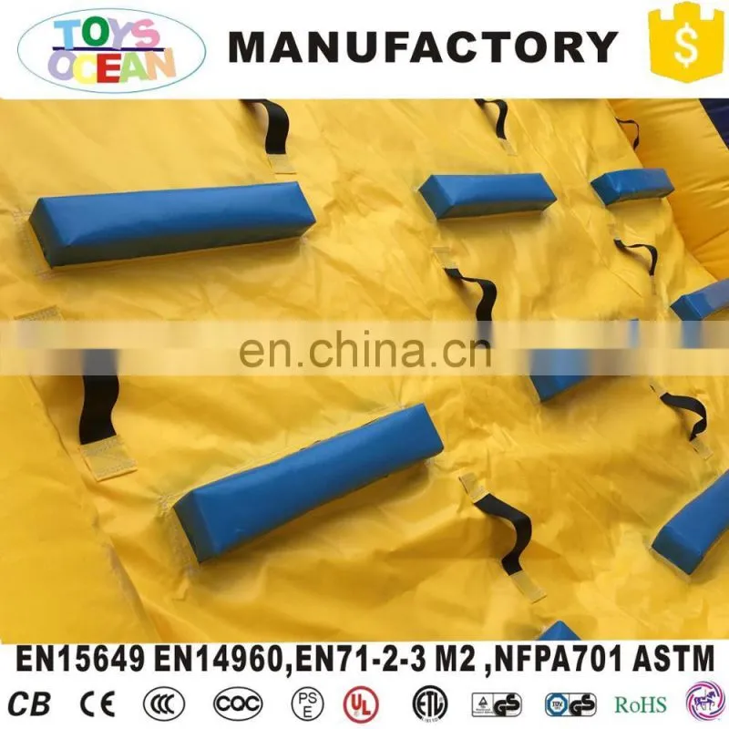 Excited Adult obstacle course combo inflatable playground equipment Indoor