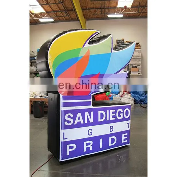 custom giant Logo Inflatable Balloon for outdoor advertising