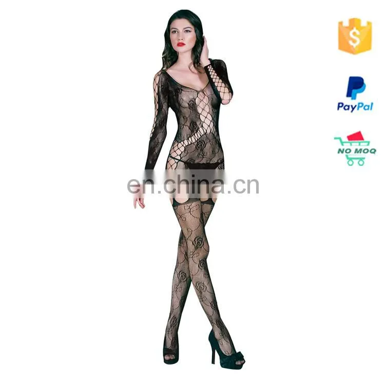 OEM Professional Cheap Printing Sexy Body Black Stocking