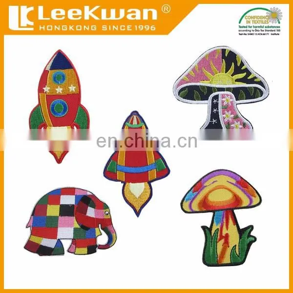 Colorful embroidered patches for Jeans