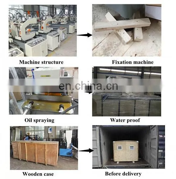 Window Corner Connector Cutting Machine/Aluminum Metal Saw Machinery