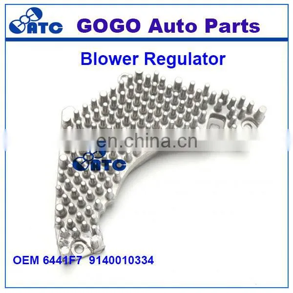 Blower Motor Resistor for Peugeot Citroen OEM 6441F7 9140010334 6441.F7 9140010334, 9790339680