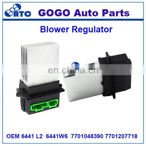 High Quality Blower Motor Resistor OEM 6441L2 6441W6 7701048390 7701207718