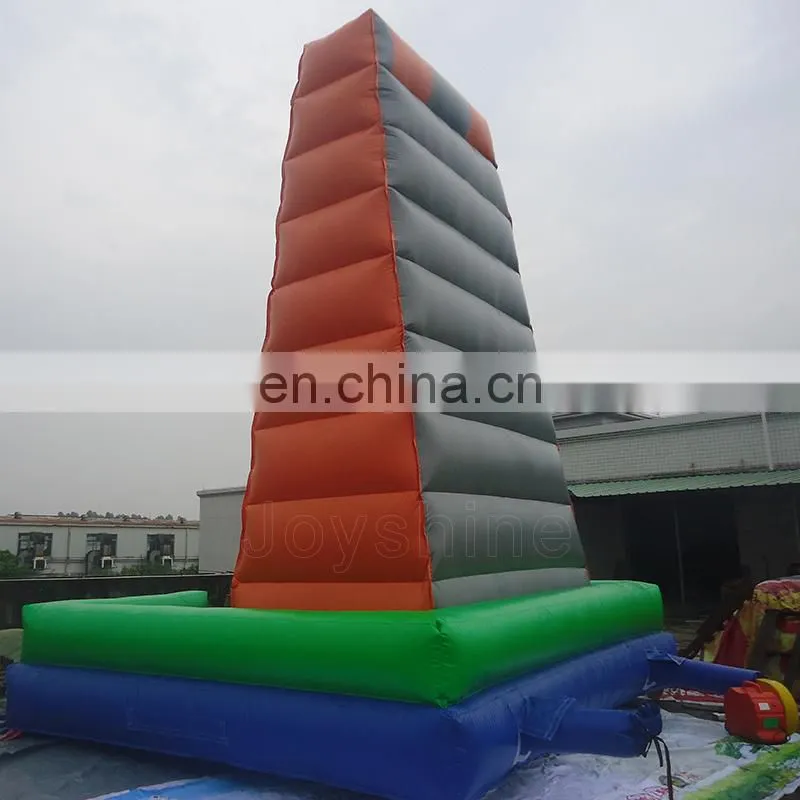 Customized Interactive Sport Inflatable Games Bouncy Climbing Wall For Children and Adults