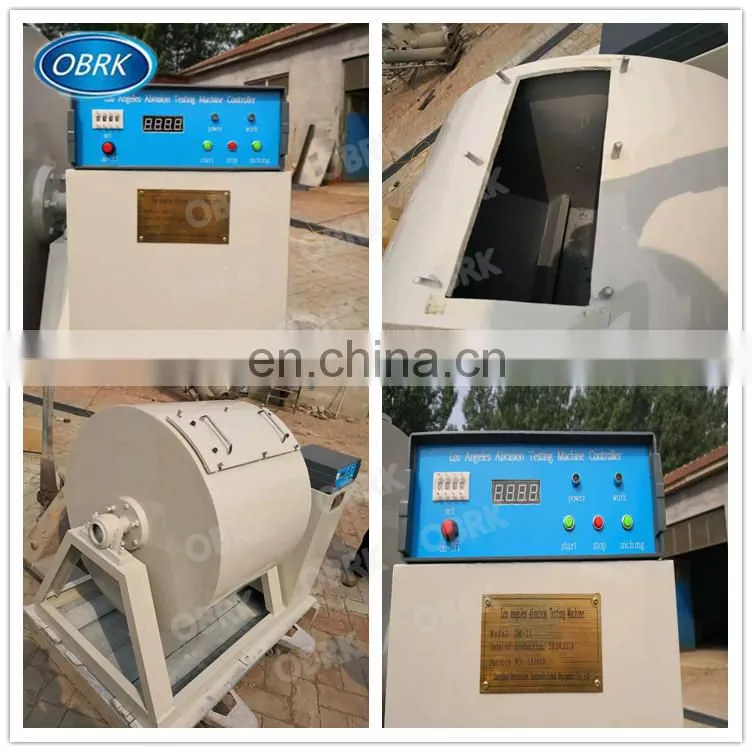 Automatic digital display shelf type Los Angeles Splitter Abrasion Testing Machine