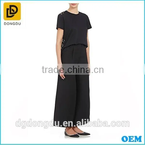 2016 Cheap T shirt Made in China Cotton Comfortable Lace-Back T shirt