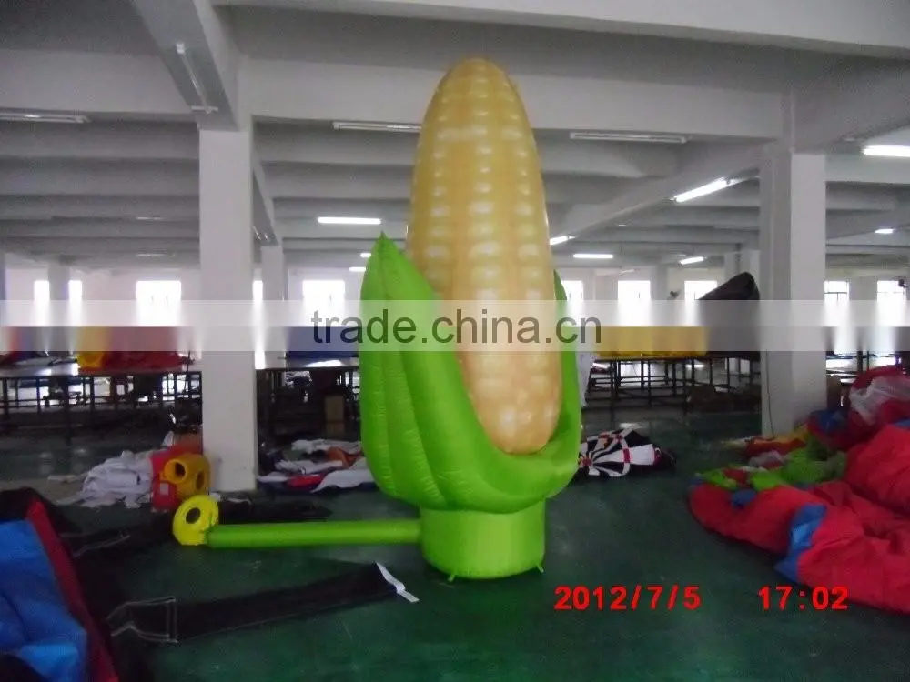 Hot sell Decoration Inflatable Corn with LED Light for advertising