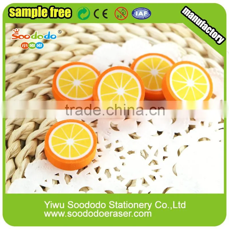 watermelon cute eraser gift extruded promotion stationery