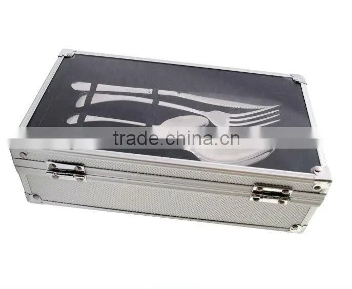 Newest design hot sale bbq tools aluminum case