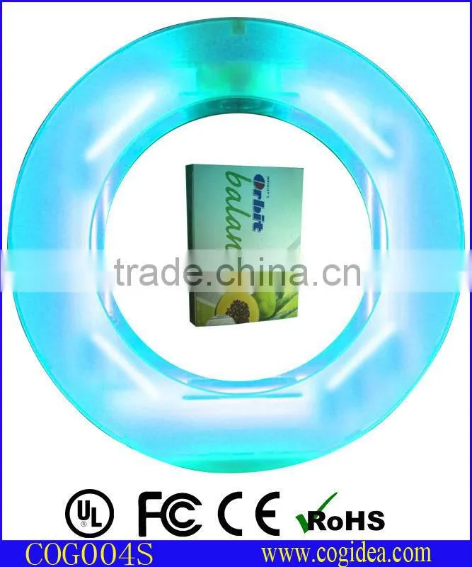 automatic turning and floating display for drinks from COGIDEA