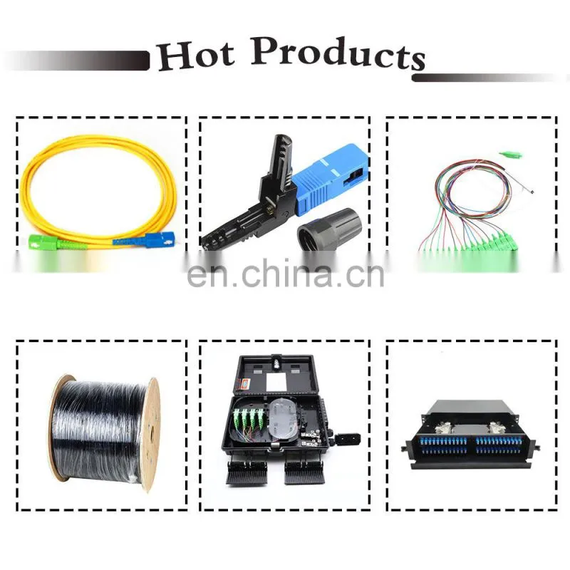 FTTH Outdoor 19 inch Fiber Optic Equipment Rack Wall Mount Patch Panel Terminal Box Cabinet ODF