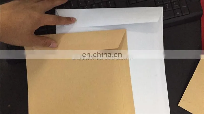 ZF150 A8 A9 A10 automatic pocket catalog Catalogue Envelope Forming Making Machine