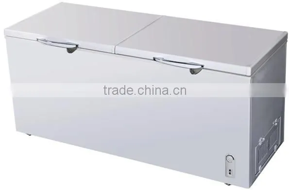 1000L commercial supermarket Manual Defrost chest freezer