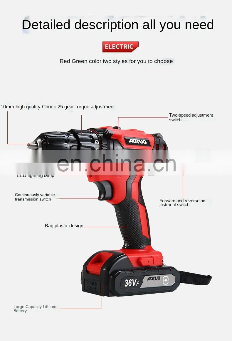 Brushless Wrench Lithium Battery Charging Impact Wrench Automobile Scaffold Woodworking Electric Wrench Spanner
