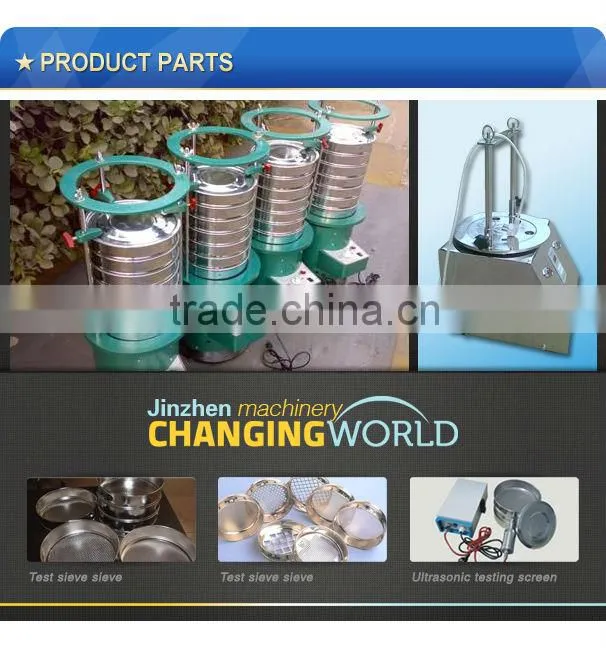 ISO appreved SUS304 high-frequency vibration test sieve shaker machine