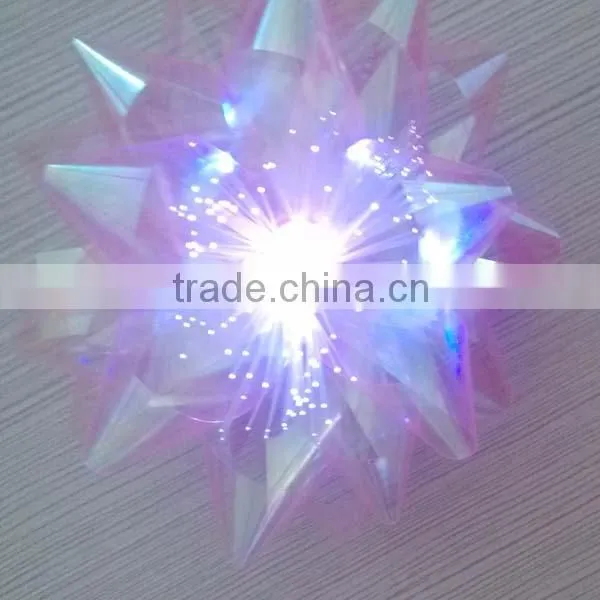 2015 Pretty Metallic Star Ribbon Bows And Easter Egg Sets with Satin Ribbon Tinsels for Gift Packing