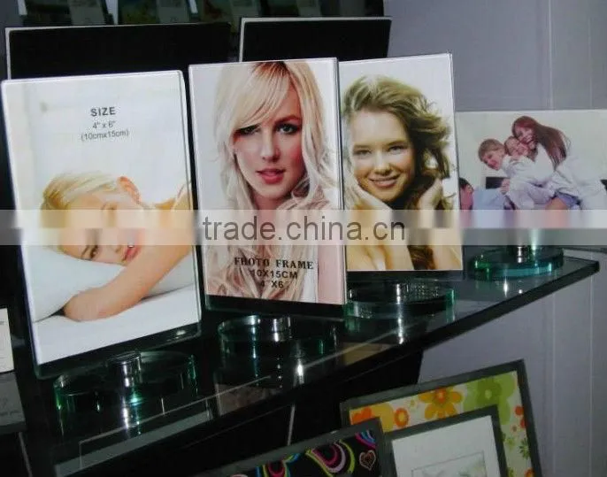 double side glass photo frames