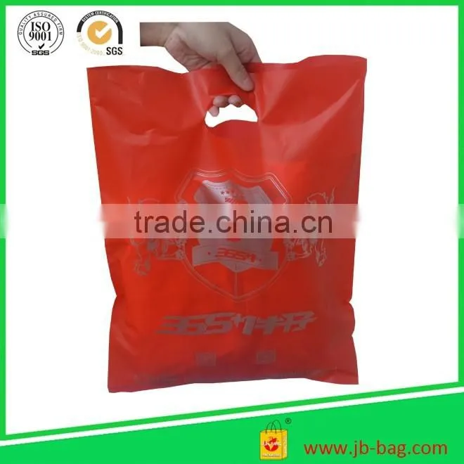 HIGH QUALITY PLASTIC DIE CUT CLEAR BAG 10"X12"X4" CARRIER BAGS